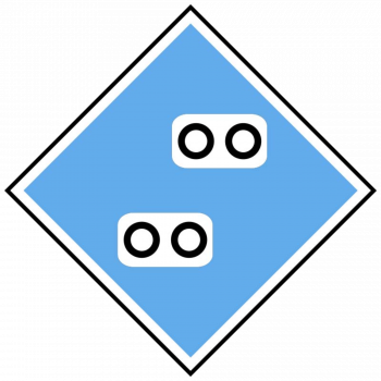 Знак "Подготовиться к опусканию токоприемника"